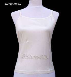 Ladys Knitted Silk Camisole S~XL #AF391 ●Free p&p  