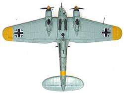 144 Altaya He 111 H 6 diecast metal model plane, MIB  