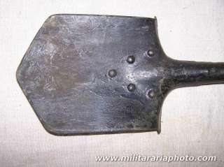 WW2 Soviet entrenching tool with original cover.  