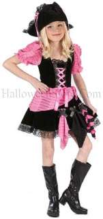 Pink Punk Pirate Child Costume  