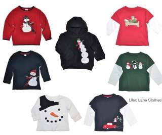   Chillin Winter Snowman Sweater Fleece Hoodie or Shirt Red Blue NWT