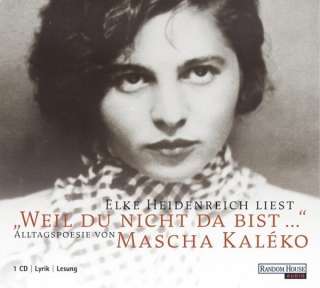 Elke Heidenreich liest Mascha Kaléko Hörbuch CD NEU  