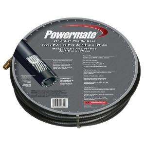 Powermate 25 Ft. X 3/8 In. PVC Air Hose 012 0059CT  