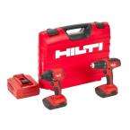 Hilti SID and SFC 18 A 18 Volt Compact Li Ion Battery 2 Tool Combo Kit