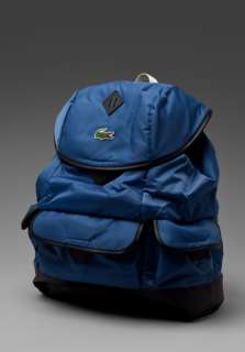 LACOSTE Alive Large Backpack in Dark Blue  