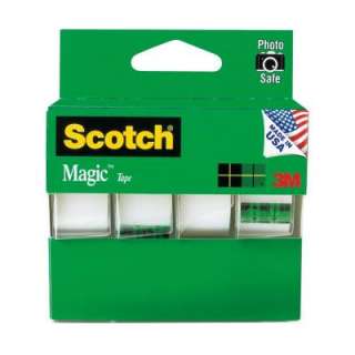 Scotch 3/4 In. X 25 Ft. Magic Tapes (4 Pack) 4105  