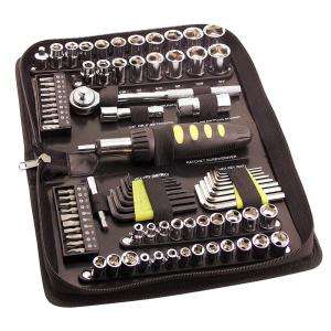 Great Neck Saw 85 Pieces Ratchet and Socket Set in Soft Case HM85 at 