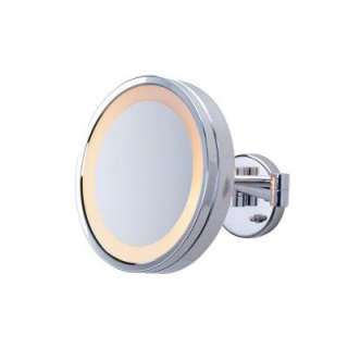 Wall Mount Lighted Mirror in Chrome