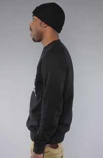 Billionaire Boys Club The Astronaut Crewneck Sweatshirt in Black 