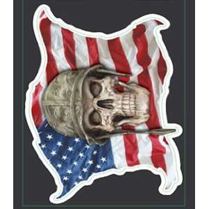 Airbrush Aufkleber MIA USA Skull Die Cut Stickers  Sport 