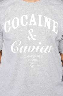 Crooks and Castles The Coca Caviar Tee in Heather  Karmaloop 