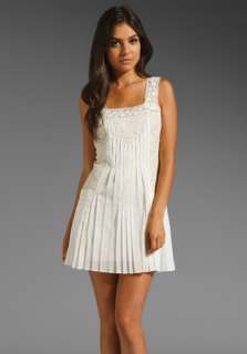 JUICY COUTURE Vintage Lace Dress in Angel Combo  