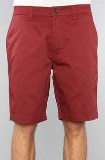 Crooks and Castles The Inland Chino Shorts in Burgundy  Karmaloop 