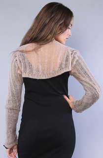 Free People The Pirouette Shrug in Latte  Karmaloop   Global 