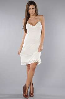 LA Boutique The Slip Dress in Ivory  Karmaloop   Global Concrete 