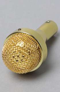 MollaSpace The Microphone  Speaker in Gold  Karmaloop   Global 