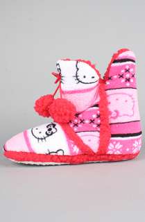 Hello Kitty Intimates The Hello Kitty Super Plush Bootie in Hot Pink 