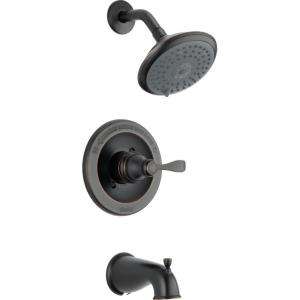 Delta Porter Single Handle Tub and Shower Faucet in Oil Rubbed Bronze 