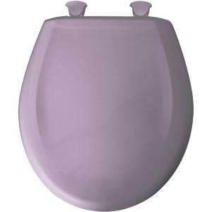 BEMIS Round Closed Front Toilet Seat in Lilac 200SLOWT 019 at The Home 