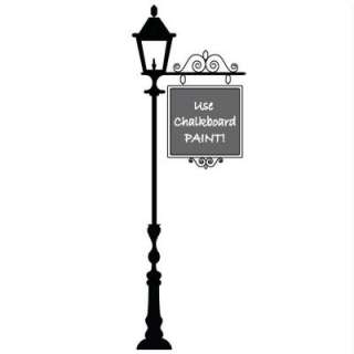 Trace Designs 24 In. x 72 In. Lamp Post Chaulk Board Trace and Paint 