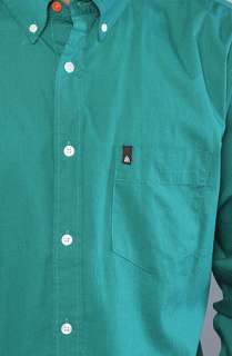 Matix The Topbillin Buttondown Shirt in Emerald  Karmaloop 