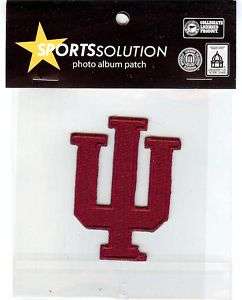 Indiana University embroidered patch / album insert  