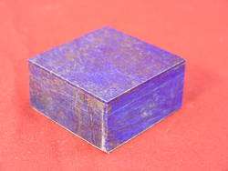 BUTW Lapis lazuli jewelry box lapidary carving 6388A  