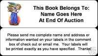 90 New This Book Belongs To Labels  