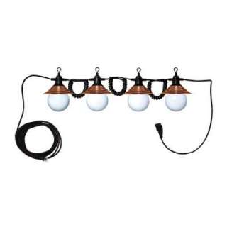 Tasco 4 Globe Decorator Light string with Bronze Shade PL 04 BB IN at 