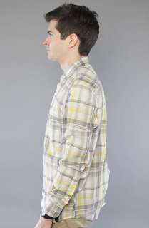 RVCA The Cationic Buttondown Shirt in Graphite  Karmaloop 