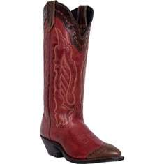 Womens Laredo 13 Wingtip Cowboy Boots 9M 51065  