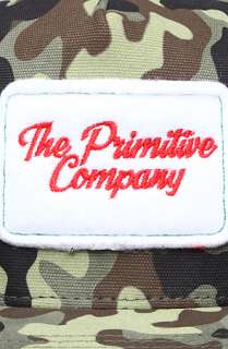 Primitive The Primitive Company Snapback Cap in Camo  Karmaloop 