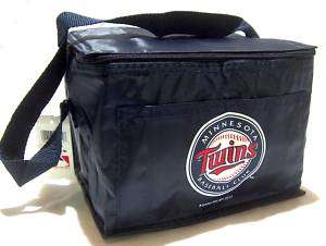 Minnesota Twins Collapsible Lunch Cooler Tote MLB New  