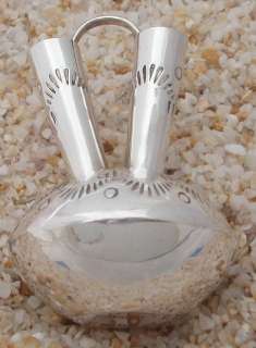 Navajo Whitman Sterling Miniature Wedding Vase Olla  