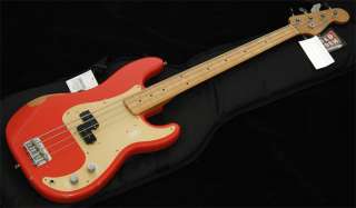 New Fender ® Road Worn 50s Precision Bass Fiesta Red  