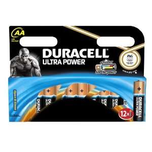 Duracell Ultra Power Batterie AA 12er D Click  Elektronik