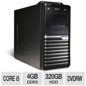 Acer Veriton VM4618G Ui5240W Desktop PC   Intel Core i5 2400 3.10GHz 