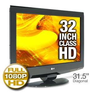 LG 32LF11 32 Class LCD Full HDTV   1080p, 1920x1080, 300001 Dynamic 