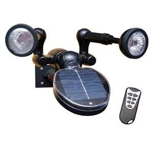 Sunforce 86318 Dual Solar Security Spot Light   Remote Controlled at 