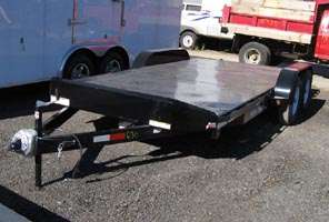 10K GVWR Steel Deck Car / Equipment Trailer