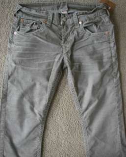 NWT True religion mens Ricky corduroy pants in RM Sage  