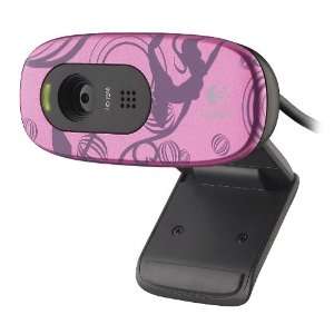 Logitech C270 HD Webcam Pink Balance  Computer & Zubehör