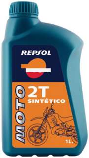 Repsol Moto Sintetico 2t 1l Syn Blend (Engine Oil)  