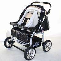 Zwillingswagen Zwillingskinderwagen + 2 Babyschalen 4260261554285 