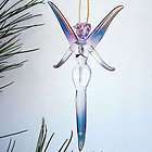 fairy figurine blown glass christmas tree ornament one day shipping