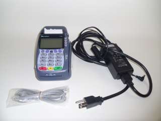 Verifone Omni 5750 VX570 Credit Card Terminal & Power Supply  