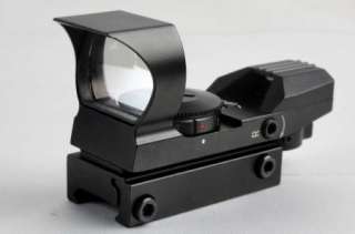   Brightness Control with 4 reticles tactical R&G illuminated dot sight