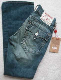NWT True religion Billy stud jeans High plains dark  