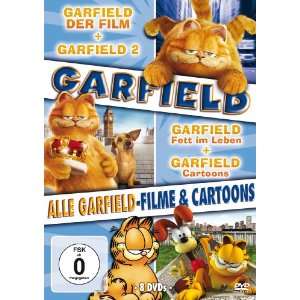 Garfield   Alle Garfield Filme und Cartoons [8 DVDs]  Filme 