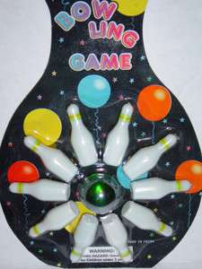 Mini Bowling Game Pin Ball Set Toy Party Favor  